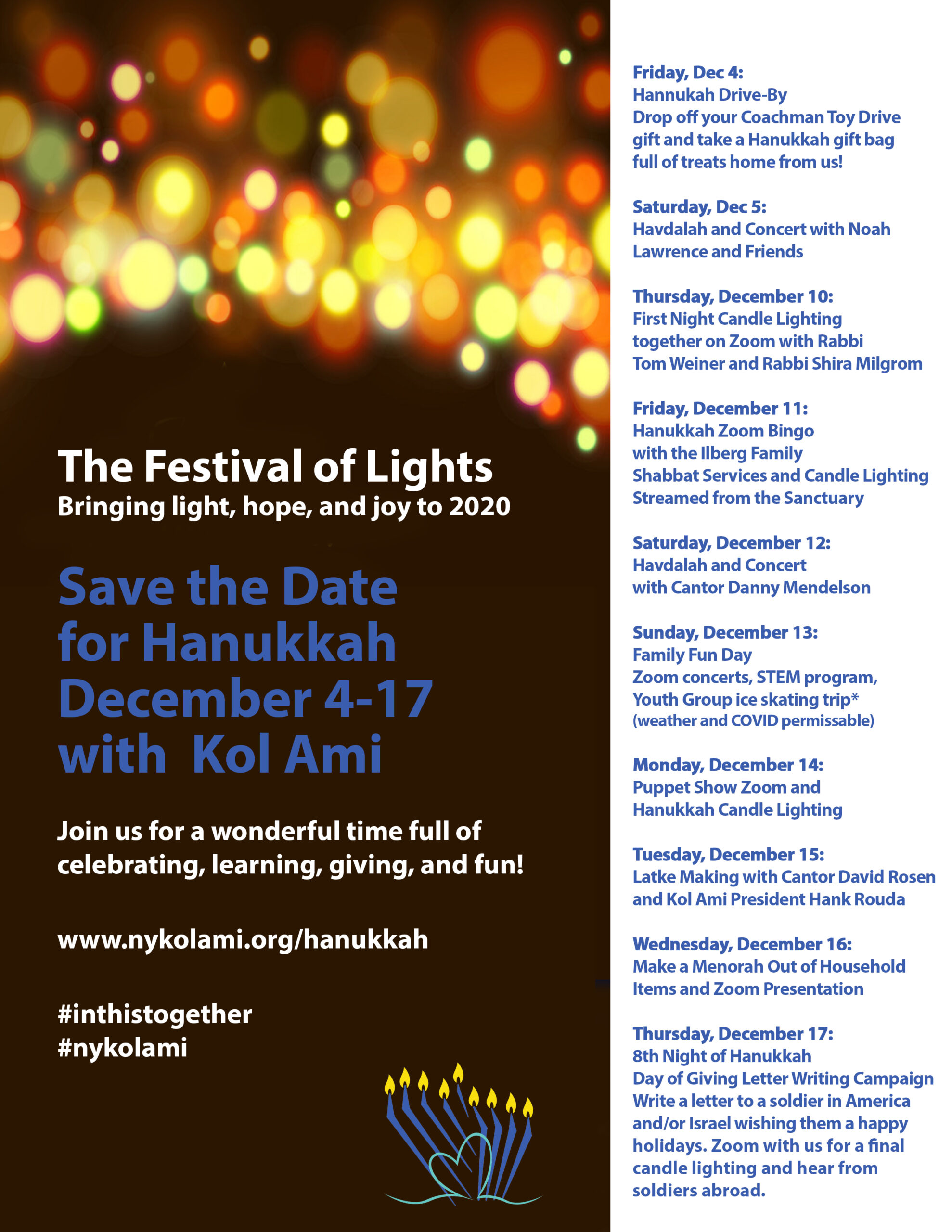 Hanukkah Flyer Hanukkah Flyer