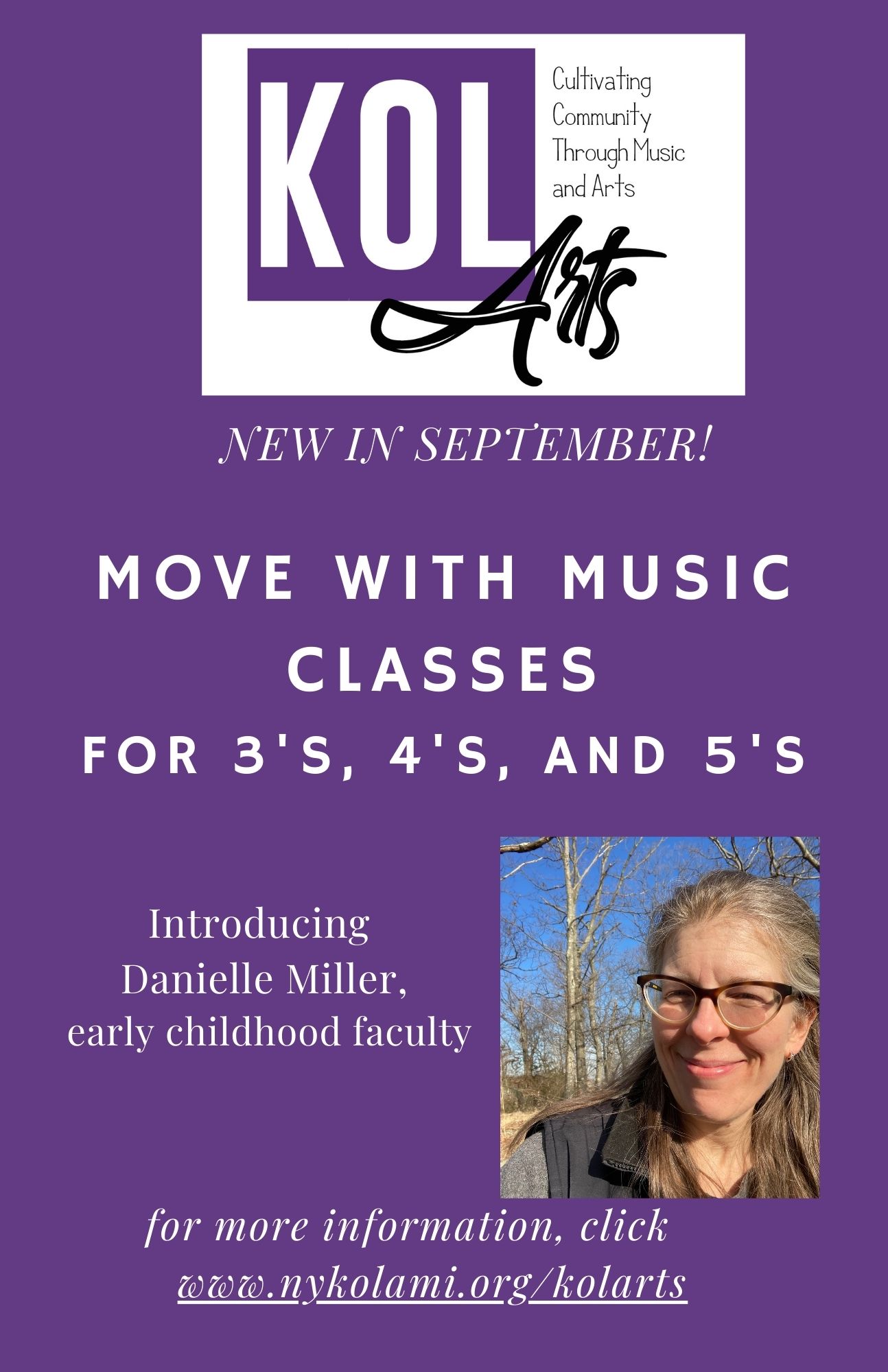 Move with Music Flyer