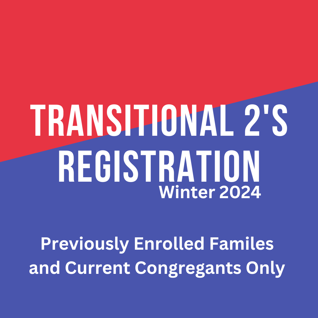 ECP Transitional 2's Winter 2024 Registration Kol Ami